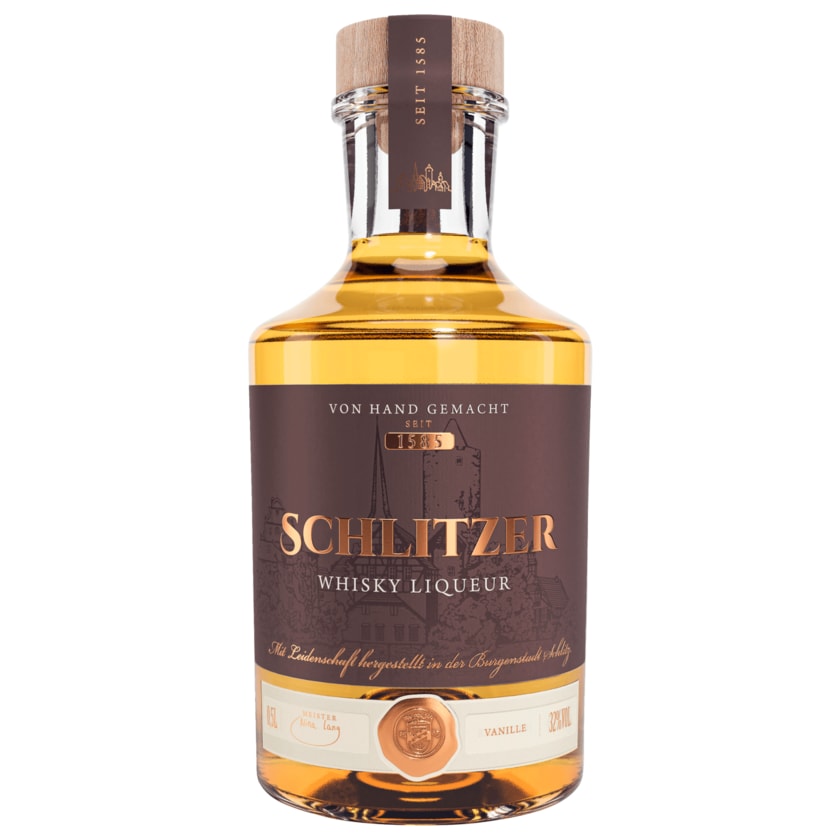 Schlitzer Whisky Liqueur Vanille 0,5l
